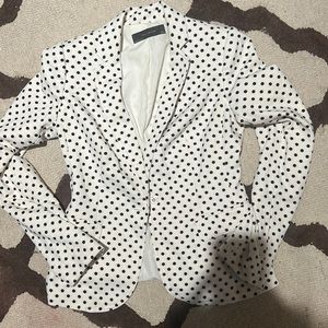 The Limited polka dot blazer size S Tall
